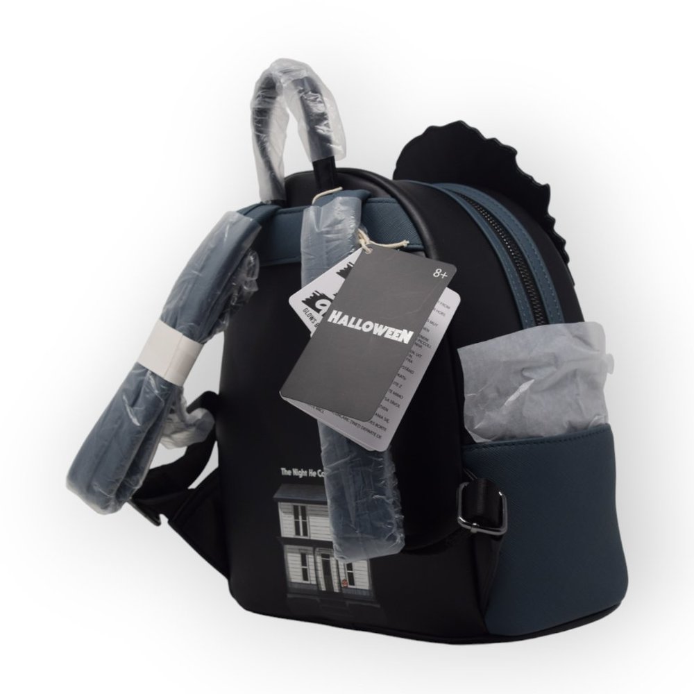 New Loungefly Michael Myers Halloween Glow-in-the-Dark Backpack Spirit Halloween - Picture 7 of 12